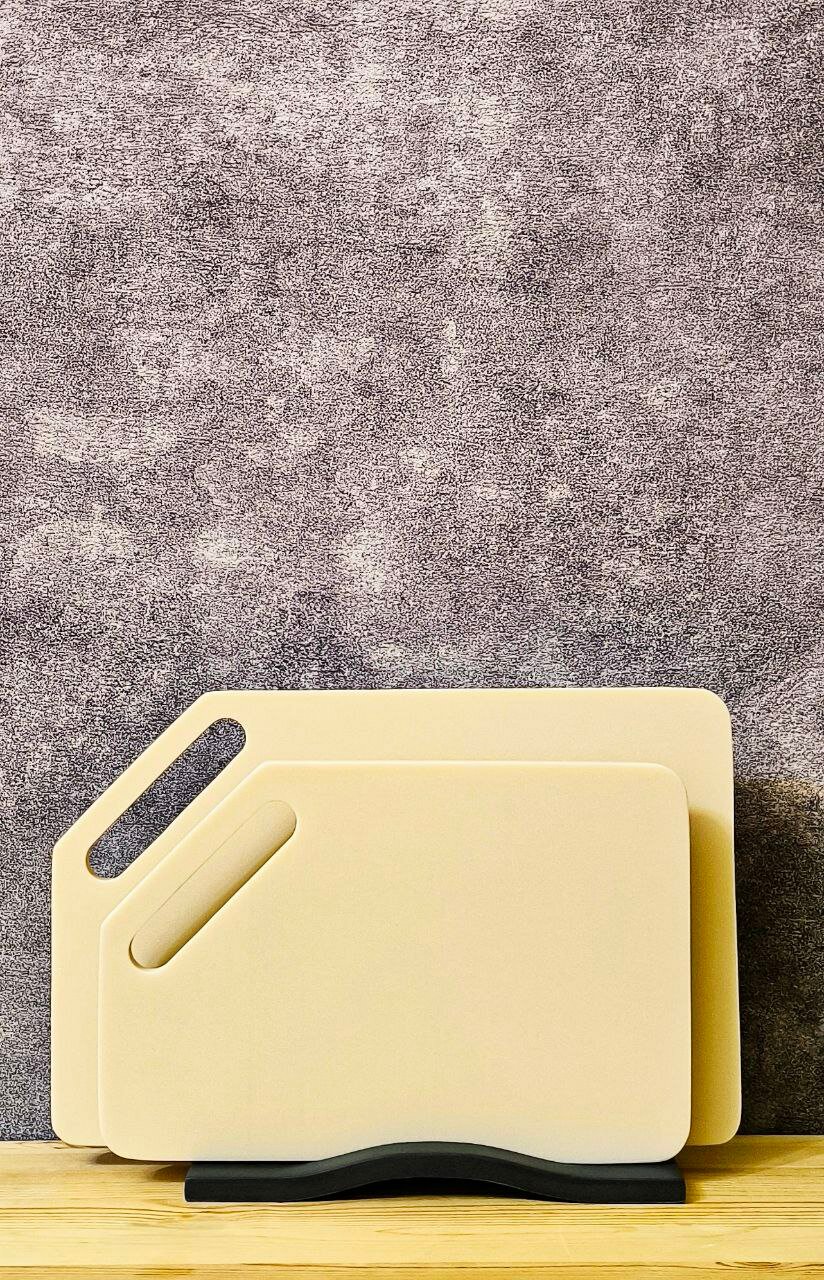 Набор разделочных досок из искусственного камня комбинированный цвет 36×24;29×20