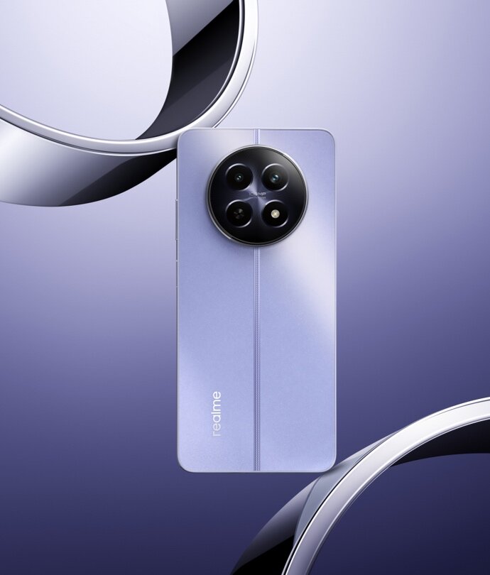 Смартфон Realme 12 4G, 8 / 256, 6,67 амолед дисплей, 120 Гц, 50 MP камера, 5000 мАч, 67 Вт, NFC, кнопочный телефон