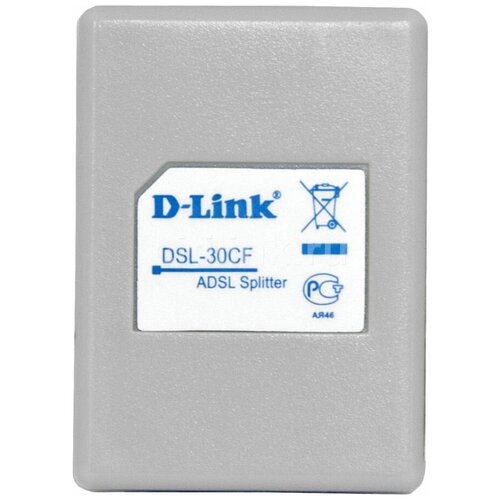 Сетевой адаптер D-Link Ethernet DSL-30CF/RS сплиттер d link dsl 30cf rs