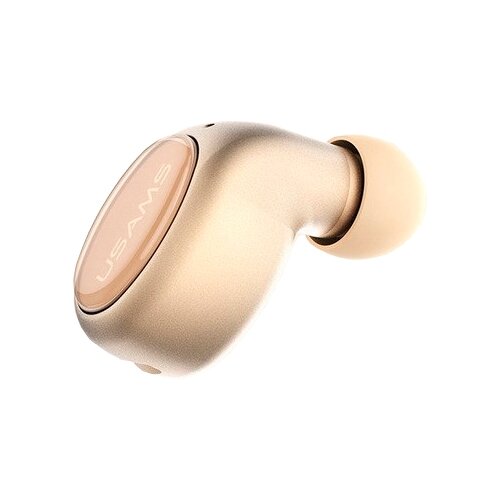 Bluetooth-гарнитура Usams LJ Bluetooth gold 112000₽