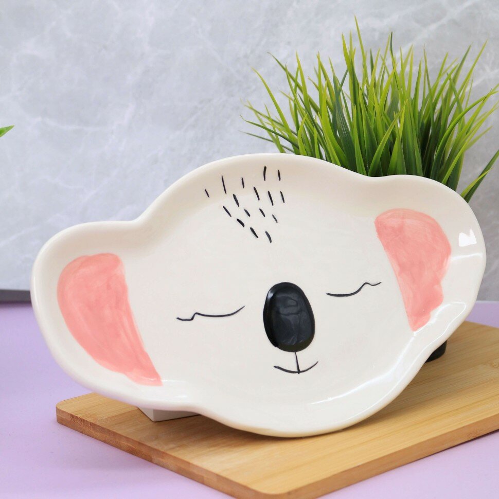 Тарелка керамическая Koala plate