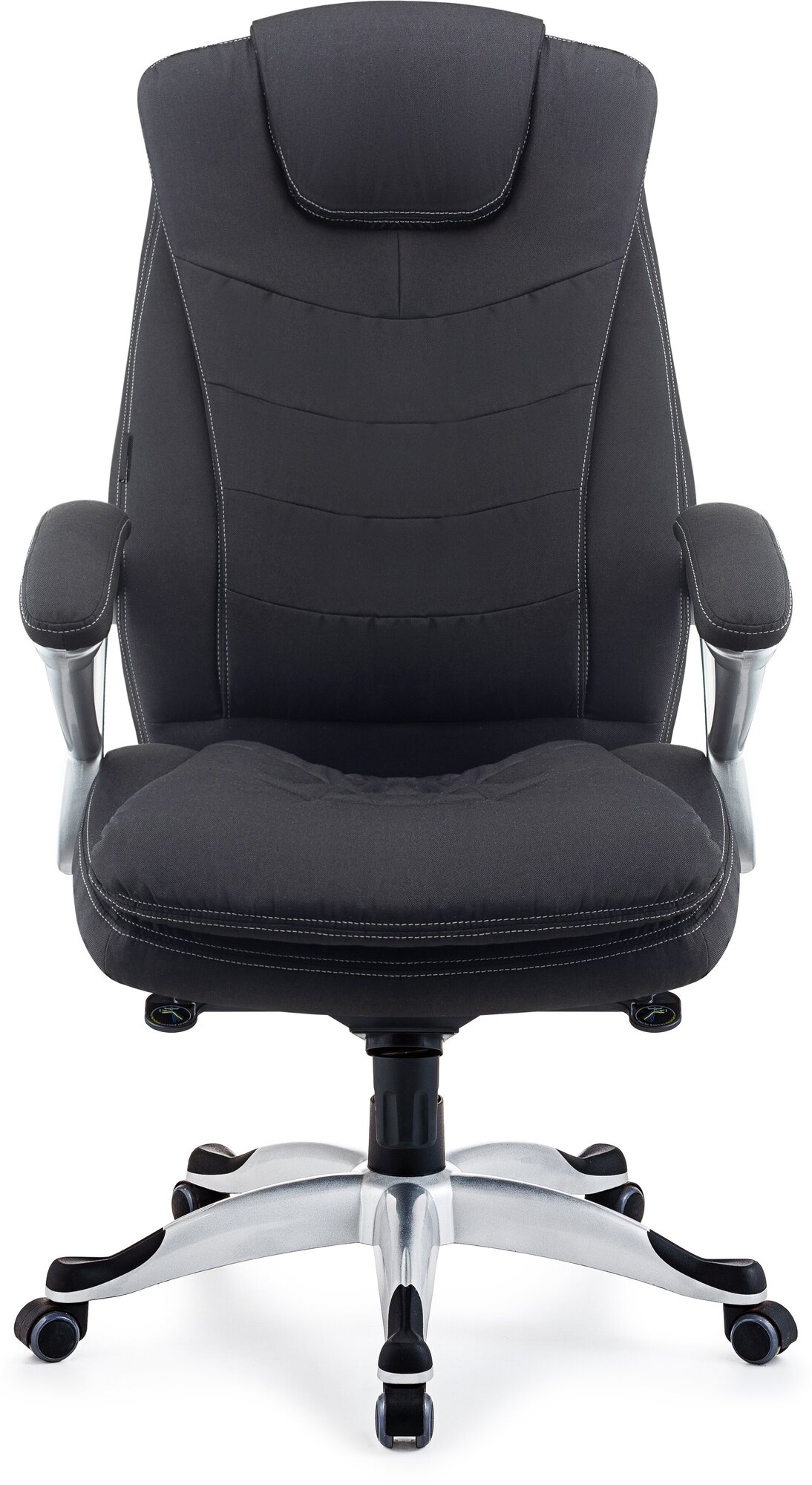 Компьютерное кресло Хорошие кресла Patrick для руководителя, обивка: текстиль, цвет: black - фотография № 6