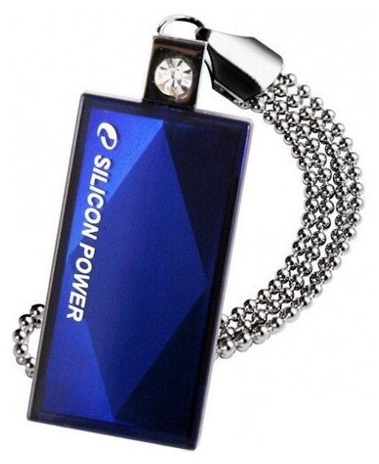 Накопитель Silicon Power 16GB Touch 810 синий USB 2.0 Flash Drive (SP016GBUF2810V1B)