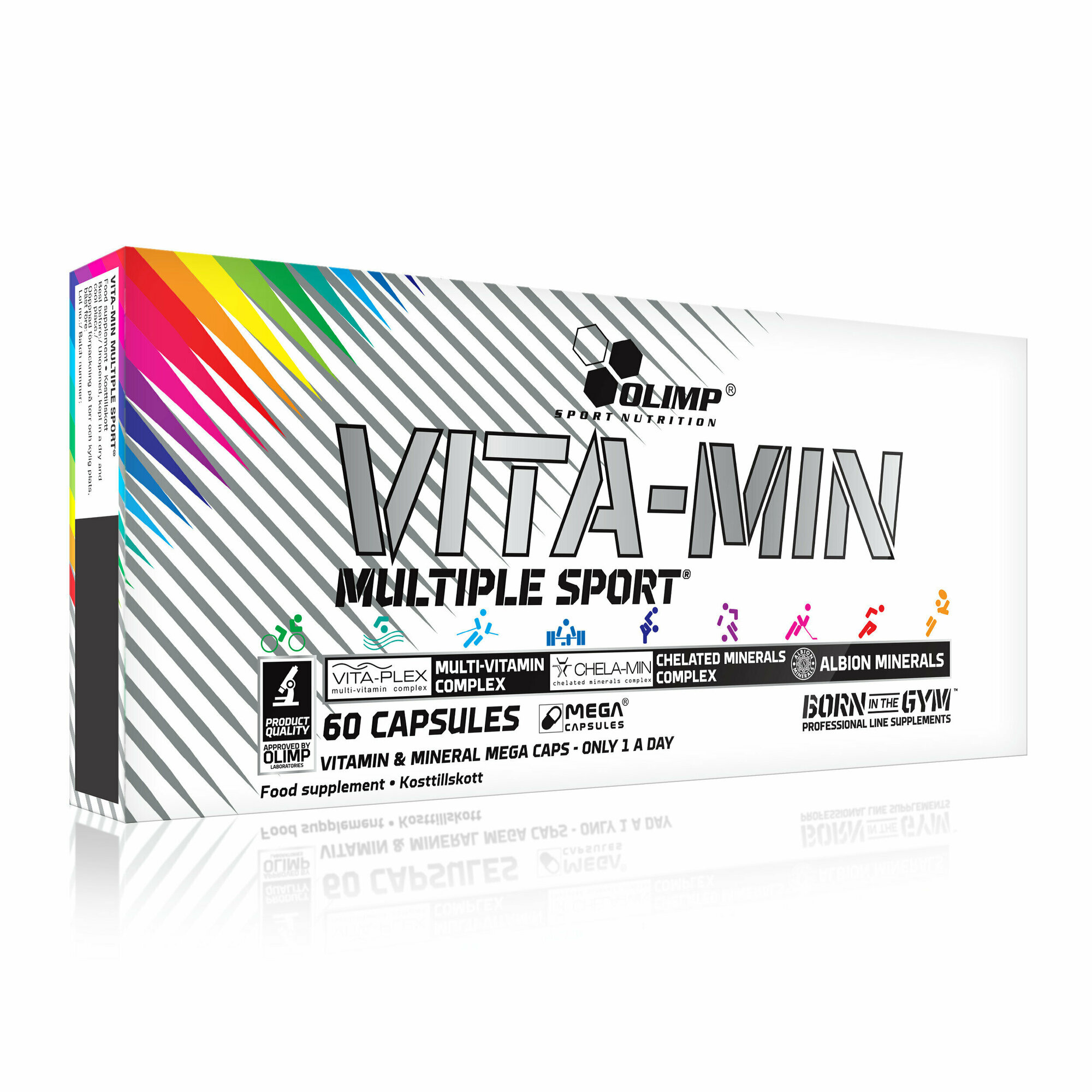 Витаминно-минеральный комплекс Vita-min Multiple Sport - 60 Capsules