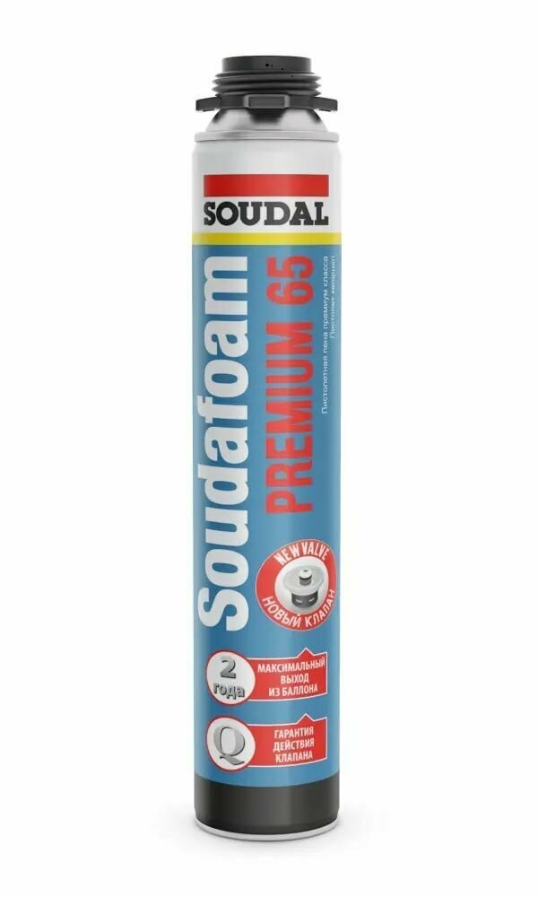 Профессиональная монтажная пена Soudal PREMIUM 65 литров Летняя Соудал