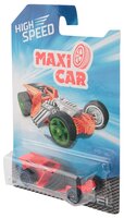 Гоночная машина Maxi Car i-E868-1.2/i-E878-1.2 1:64 7.5 см серебристый/черный