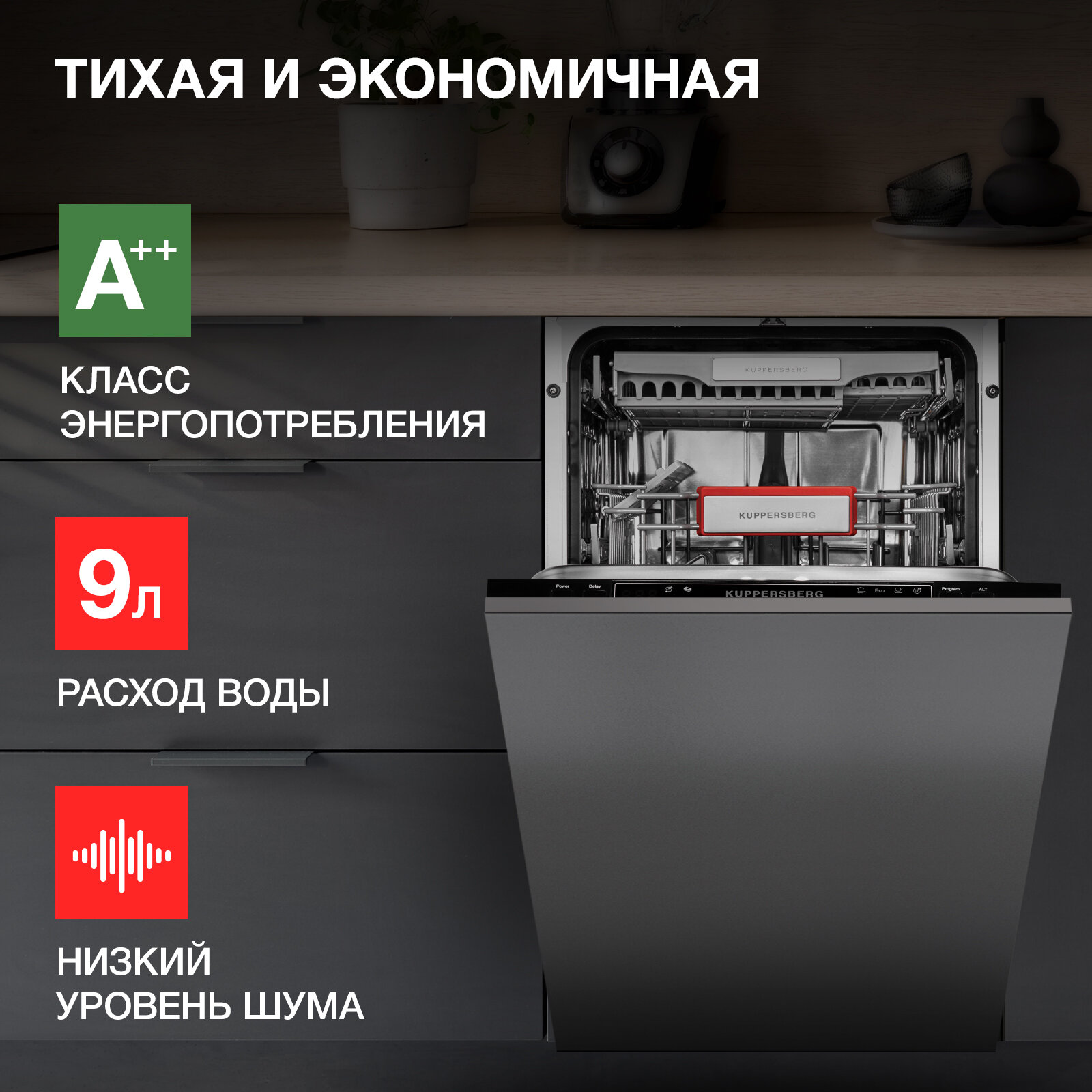 Посудомоечная машина Kuppersberg - фото №5