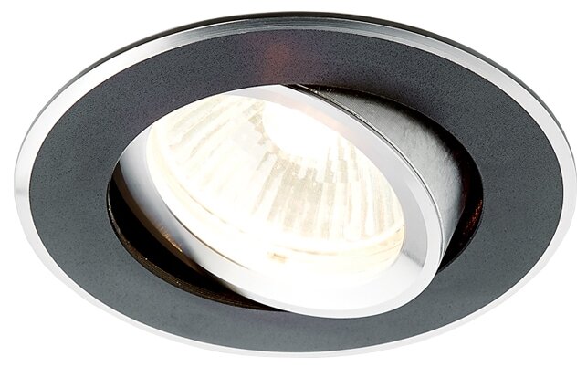 Встраиваемый потолочный точечный светильник A502 BK сатин/черный MR16