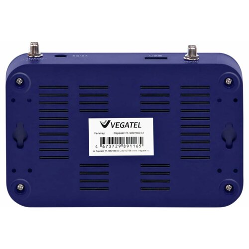 Комплект VEGATEL PL-900/1800 усилитель сотовой связи 2G и интернета 3G 4G комплект vegatel pl 900 1800