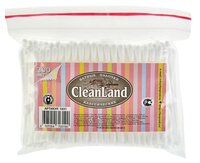 Ватные палочки Cleanland классические 200 шт. пакет