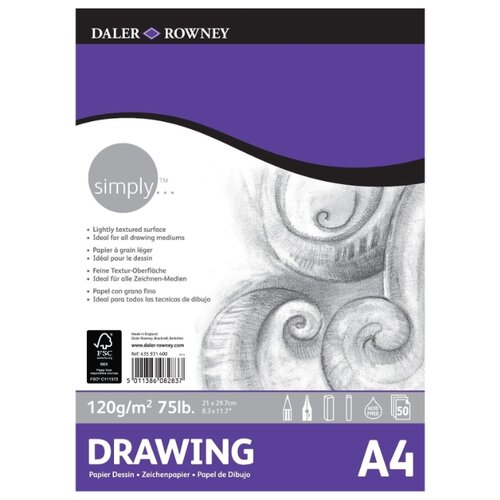 фото Альбом для рисования и графики daler-rowney