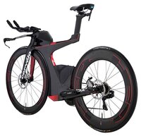 Шоссейный велосипед Cervelo P5X Ultegra Di2 (2018) black/red XL (185-197) (требует финальной сборки)