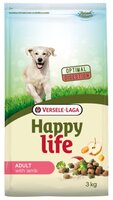 Корм для собак Happy life (3 кг) Adult with Lamb