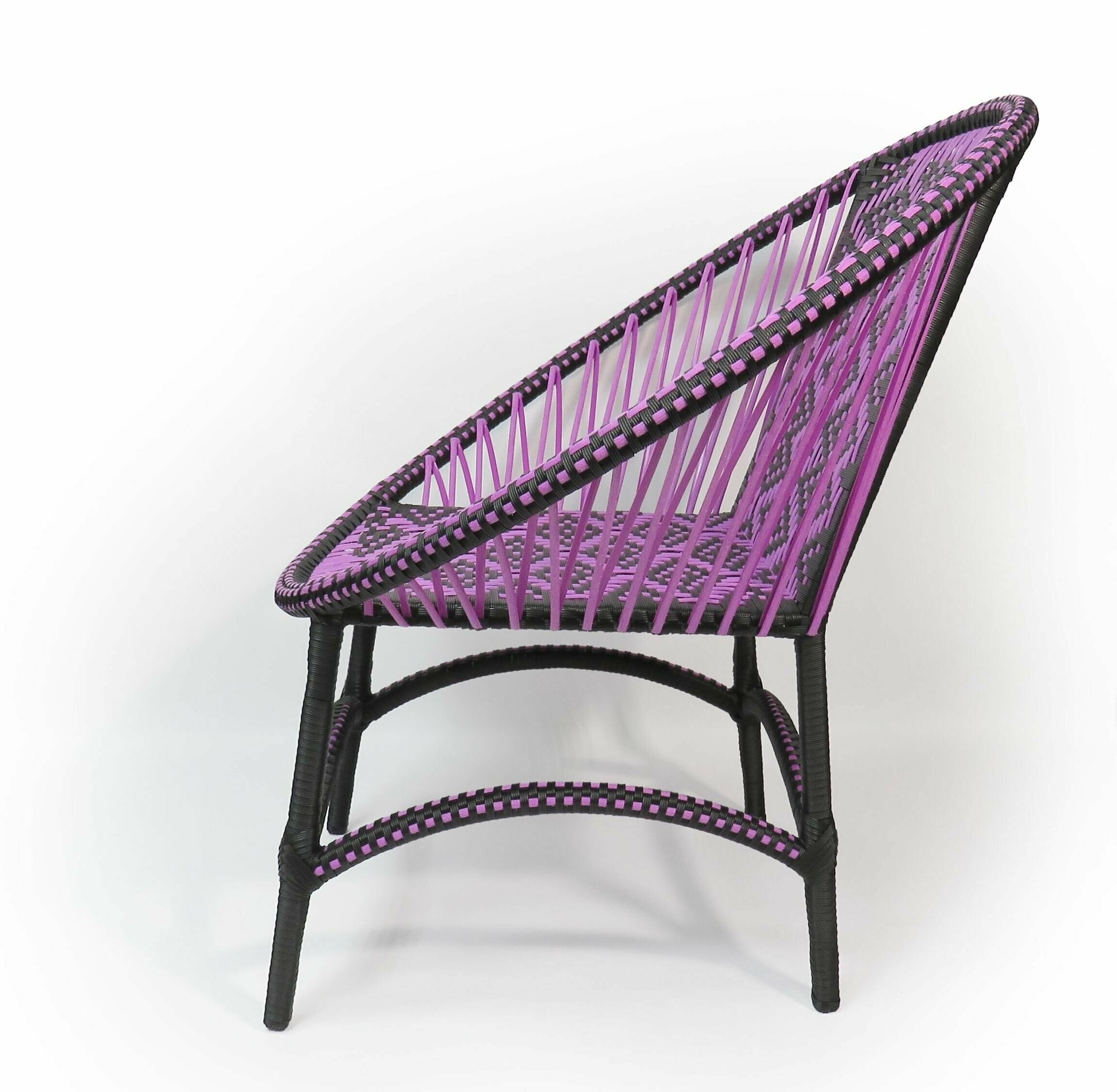 Плетеное кресло из искусственного ротанга Сфера - фотография № 5