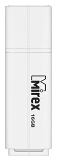 Флеш накопитель 16GB Mirex Line, USB 2.0, Белый