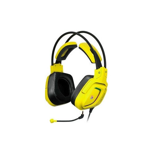 Наушники с микрофоном A4Tech Bloody G575 Punk желтыйчерный 2м мониторные USB оголовье G575 PUNK G575 PUNK 512600₽