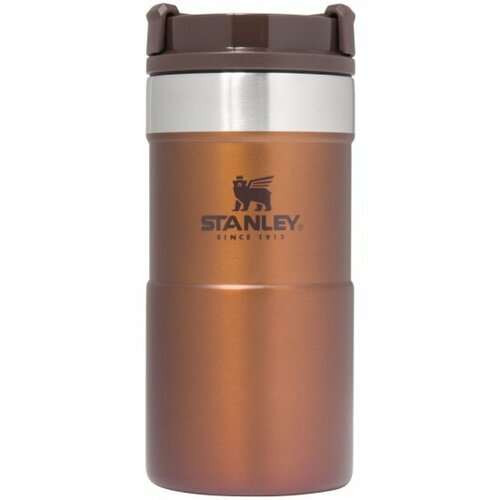 Термокружка STANLEY Classic Neverleak 0,25L темно-янтарная