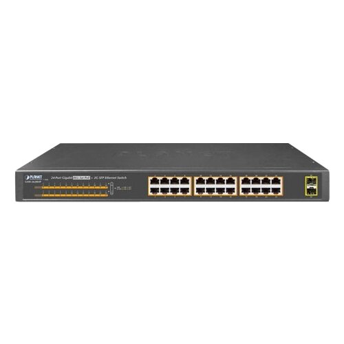 Коммутатор Planet GSW-2620HP poe 5 port unmanaged industrial ethernet network switch outdoor10 100m ip40 surge lightning protection