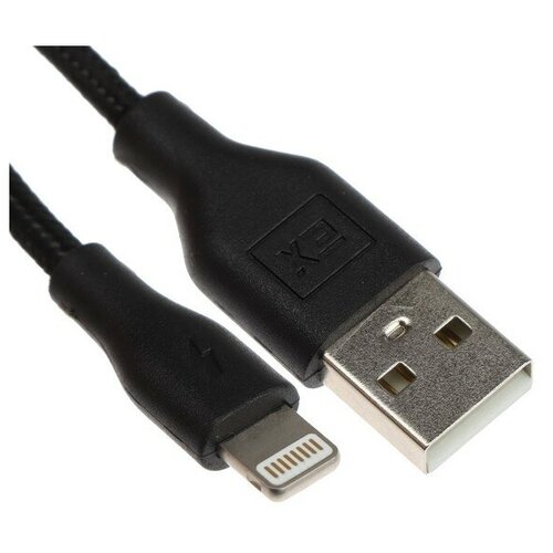 Дата-кабель EXPLOYD EX-K-495 USB - 8 Pin, 1м, чёрный