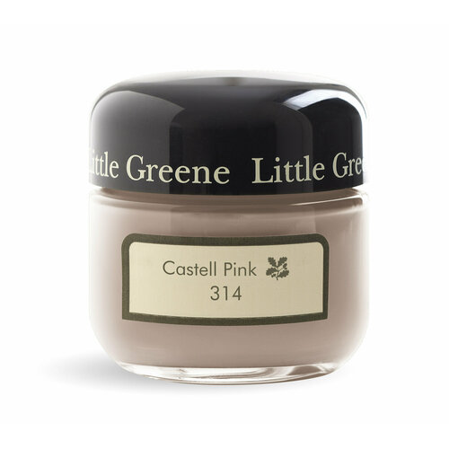 Пробник краски в/э акриловой Little Greene, цвет №314, CASTELL PINK, 60мл