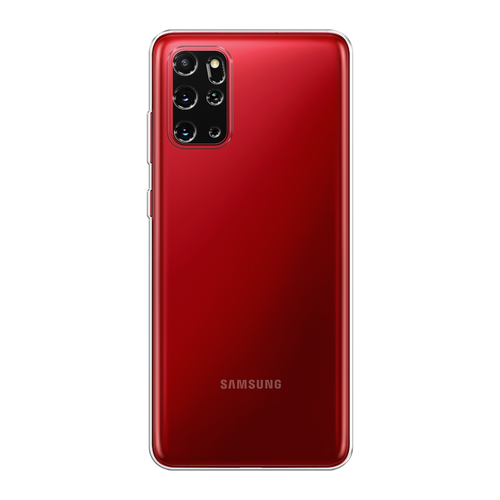 Силиконовый чехол на Samsung Galaxy S20 Plus / Самсунг Галакси S20 Плюс, прозрачный