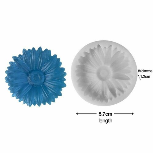 Силиконовая форма 3 D цветок