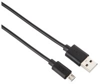 Кабель HAMA USB - microUSB (00020070) 1 м черный