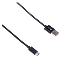 Кабель Buro USB - microUSB (BHP RET LGHT-B) 1 м черный