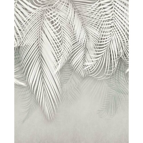Моющиеся виниловые фотообои Пальмовые ветви 2 фон, 200х250 см моющиеся виниловые фотообои пальмовые ветви 2 фон 350х250 см