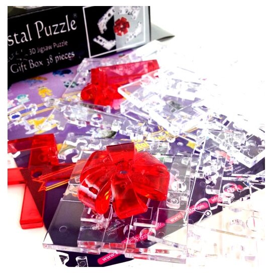 Головоломка 3D Crystal Puzzle Подарок цвет: прозрачный - фото №5
