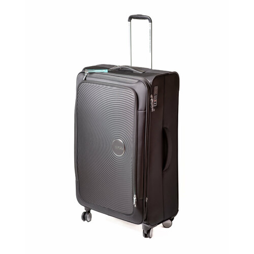 Чемодан American Tourister 51041, 101 л, размер L, черный чемодан american tourister bon air 57 5 л красный