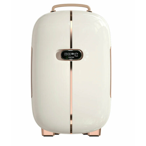 Мини-холодильник для косметики COOLINAN 12 литров двухдверный бежевый 2992500₽