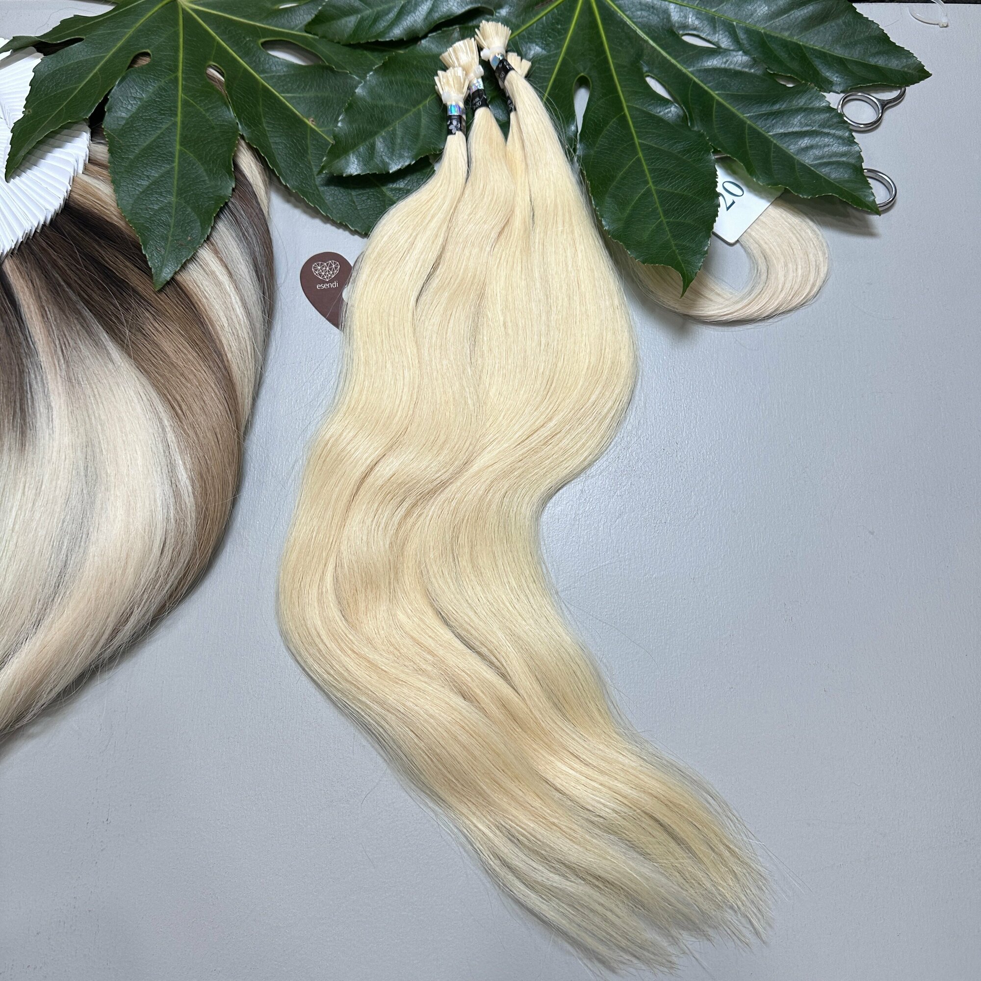 Волосы Belli Capelli славянские стандарт на классической капсуле 45 см №20 (25 капсул)
