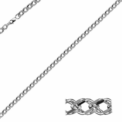 Цепь Юверос, серебро, 925 проба, длина 40 см, средний вес 1.78 г