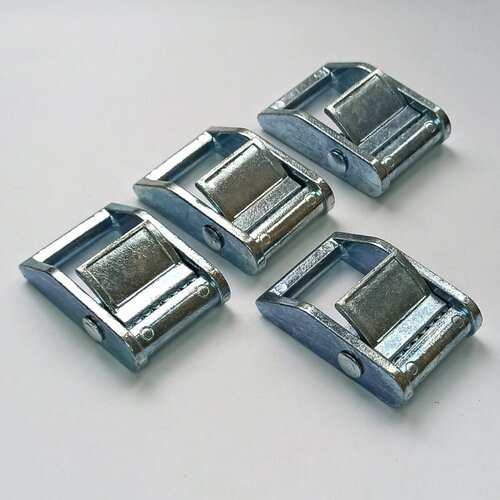 Пружинный замок защелка для стяжного ремня стяжки ленты 25 мм 450 кг 4 штуки усиленная 976₽