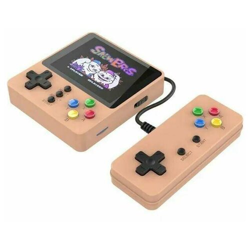 Портативная игровая консоль Game Box K5 500 in 1, розовый