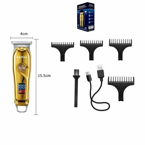 Машинка для стрижки бороды и усов Kemei 427 Беспроводной триммер 1311₽