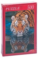 Пазл Рыжий кот Амурский тигр (ГИ500-8277) , элементов: 500 шт.