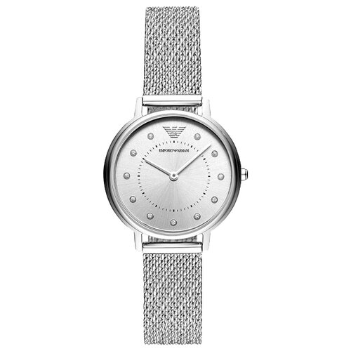 Женские Часы Emporio Armani Серебристые AR11128