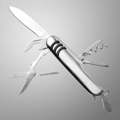 фото Нож швейцарский бернард 7в1, рукоять, хром китай