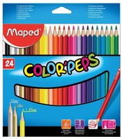 Maped Цветные карандаши Color Pep's 24 цвета (183224)