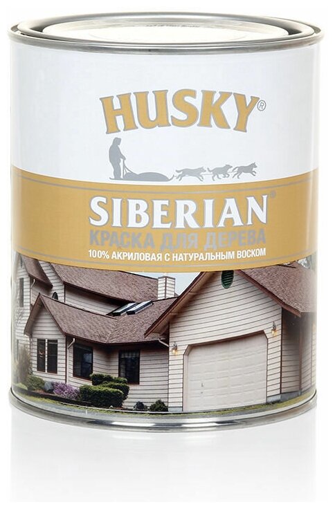 Краска для дерева HUSKY SIBERIAN (09л) База С