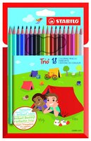 STABILO Цветные карандаши Trio 18 цветов (1960/18-01)