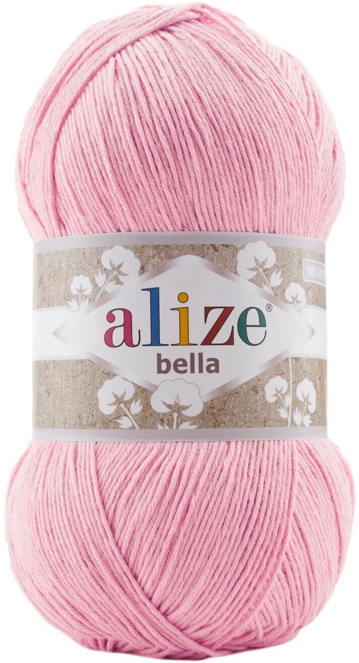 Пряжа Alize Bella (100% хлопок) 100 гр, 360 м, 32 розовый , 1 моток