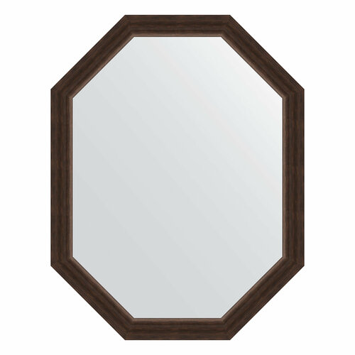 Зеркало Evoform Octagon BY 7068 71x91 в багетной раме, палисандр