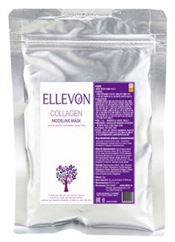 Ellevon Collagen альгинатная маска с коллагеном, 1050 г, 1000 мл