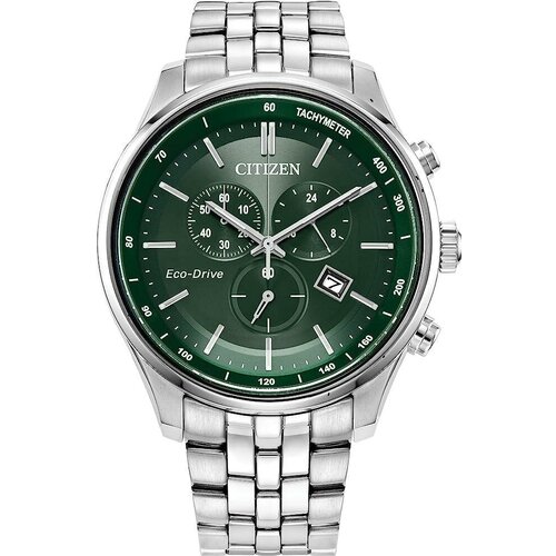 Наручные часы CITIZEN Citizen AT2149-85X, зеленый