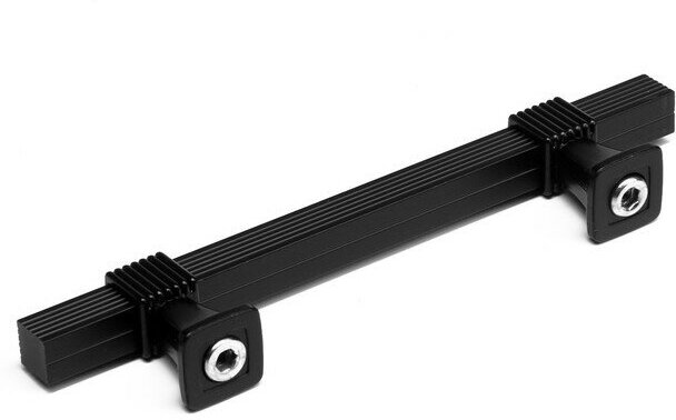 Ручка скоба CAPPIO RSC105, алюминий, м/о 96, цвет черный - фотография № 4
