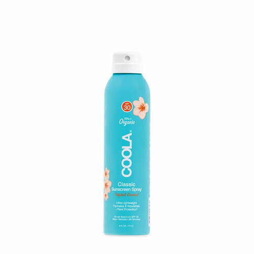 COOLA Солнцезащитный спрей для тела «Тропический кокос» SPF 30 177 мл