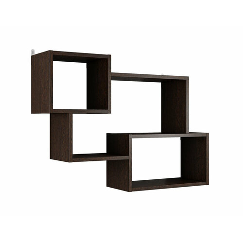 Лайт Полка навесная_ПН-002, Корпус - Венге